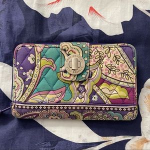 Vera Bradley Turnlock Wallet